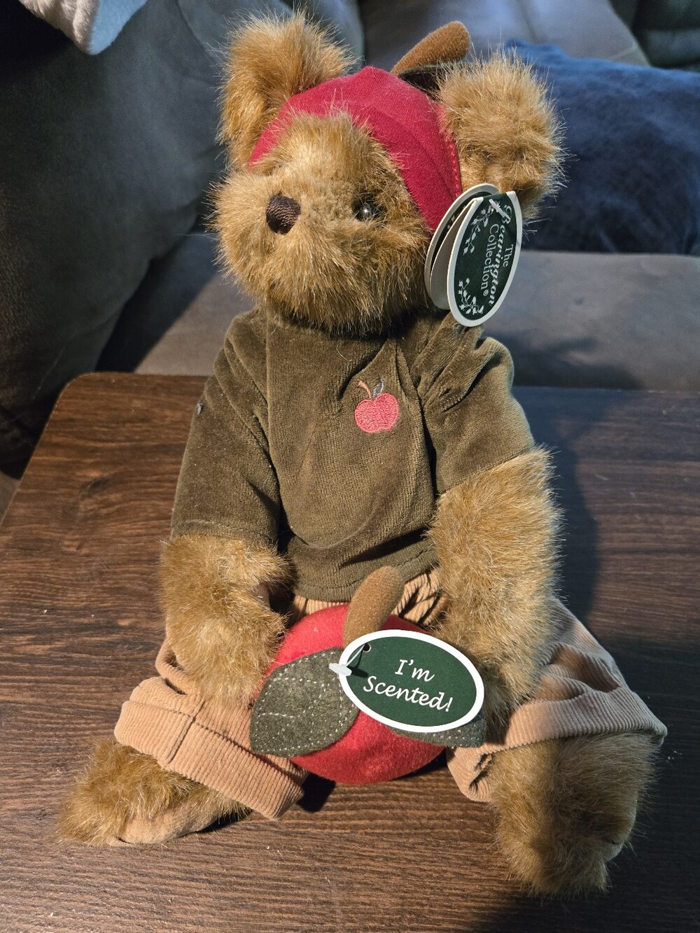 The Bearington Collection Bear - Adam Apple